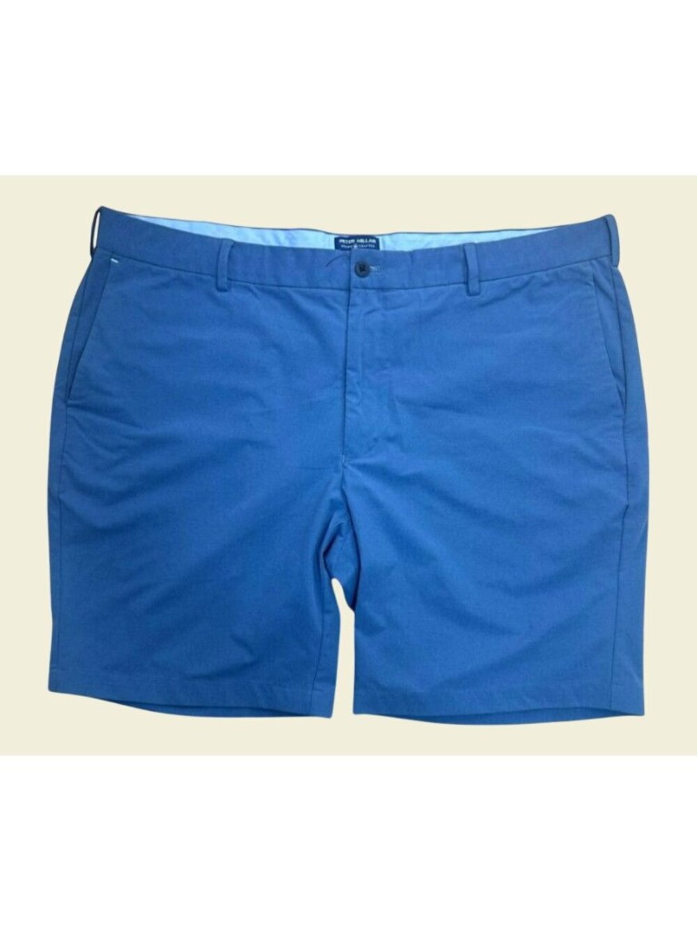 Peter Millar Mens Blue Salem Performance Shorts Size 42